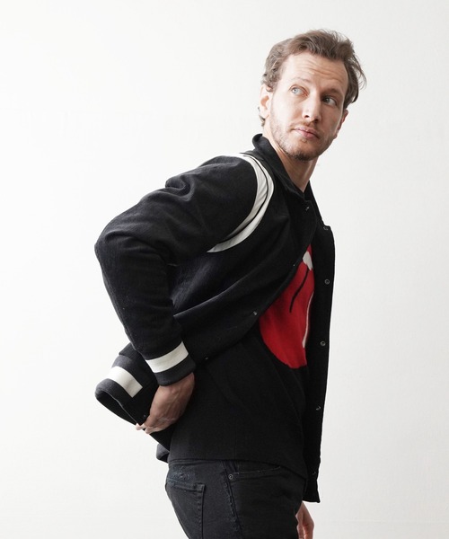 TMT（ティーエムティー）の「CORDUROY STADIUM JACKET（スタジャン