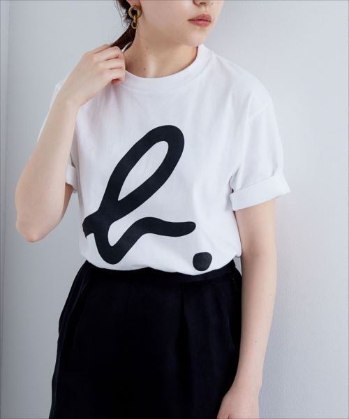 agnes b. pour ADAM ET ROPE'】T-SHIRTS SERIGRAPHIE（Tシャツ