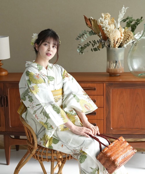 utatane（ウタタネ）の「選べる浴衣3点セット utatane小袋帯セット