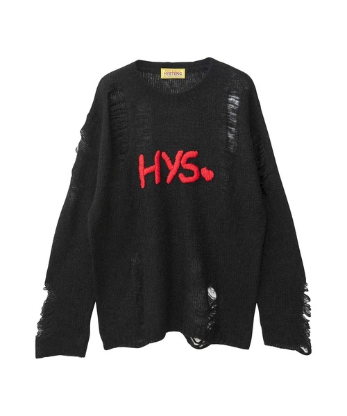 HYSTERIC GLAMOUR（ヒステリックグラマー）の「LOGO刺繍 クラッシュ