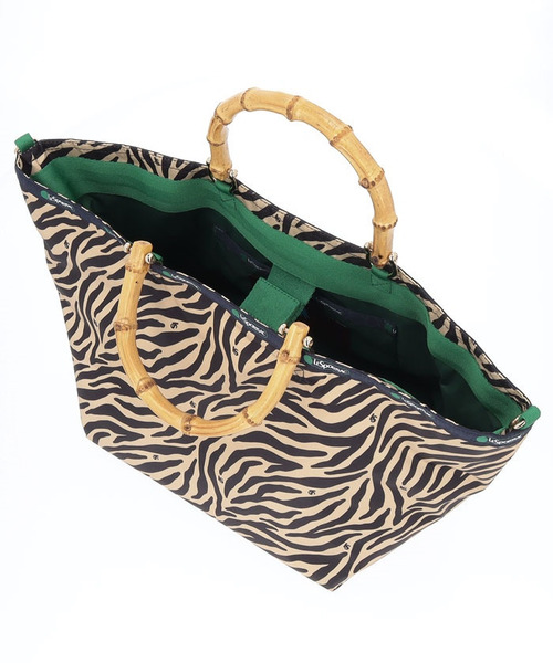 LeSportsac（レスポートサック）の「MEDIUM BAMBOO TOTE 2 クリーム