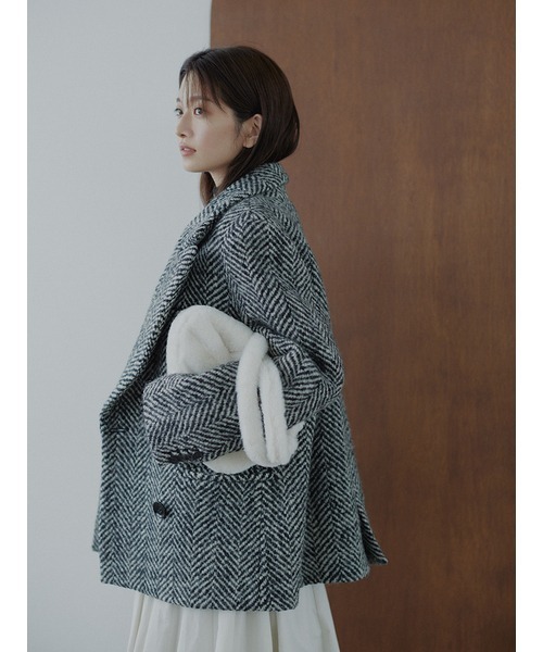 SNIDEL（スナイデル）の「オーバーボックスジャケットコート（その他