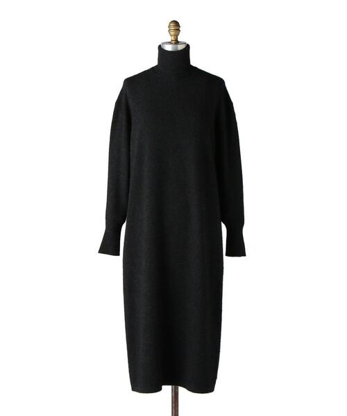 Drawer（ドゥロワー）の「Drawer 12G天竺編みタートルネックニット