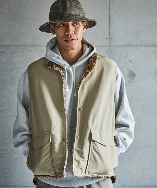 orSlow（オアスロウ）の「orSlow | 60/40 クロス リバーシブルベスト