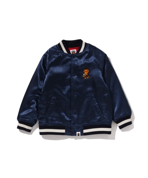 BABY MILO EMBROIDERY JACKET（スタジャン）｜A BATHING APE（ア