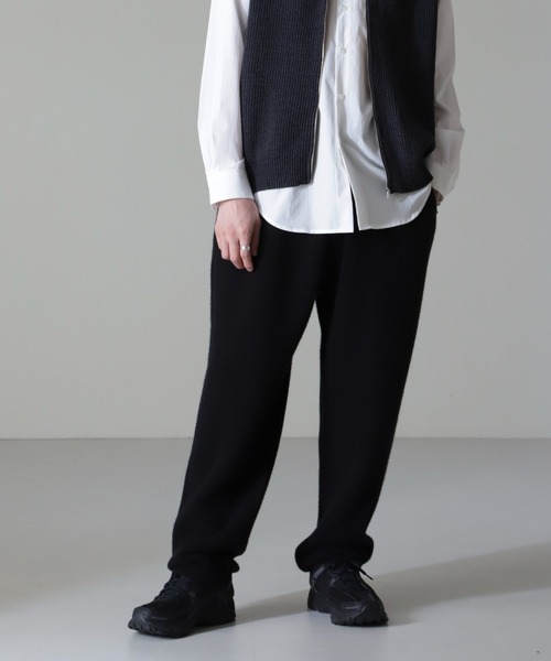 NANO universe（ナノユニバース）の「AQUA ウールカシミヤニットパンツ