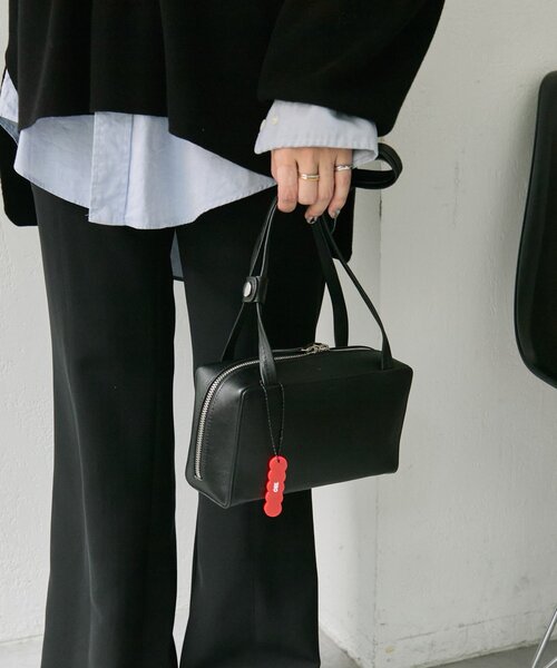 セール】《本革》ONE.（ワンドット）別注ロングハンドルボストンバッグ