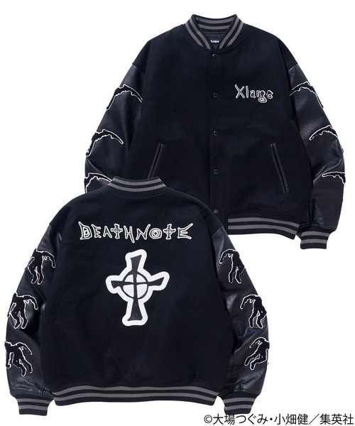 XLARGE（エクストララージ）の「XLARGE x DEATHNOTE VARSITY JACKET