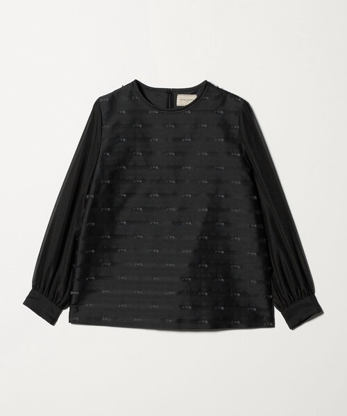 リボン カットジャガード ブラウス（シャツ/ブラウス）｜UNITED ARROWS