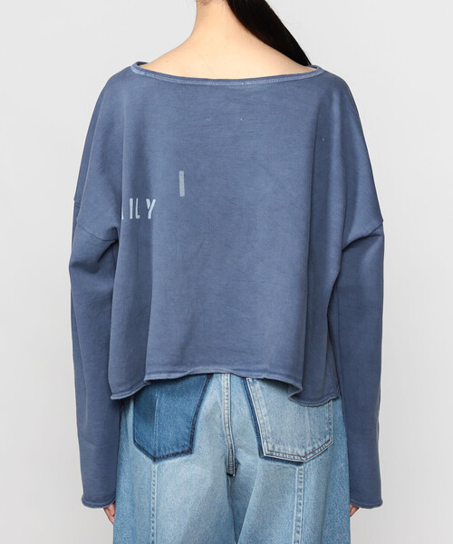 セール】INSCRIRE | ショート スウェットプルオーバー WOMEN