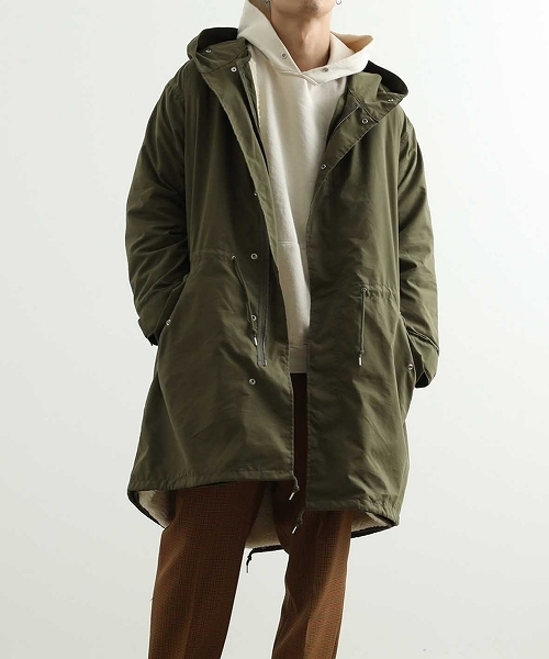 ADAM ET ROPE'（アダムエロペ）の「【5WAY】ボアライナー モッズコート