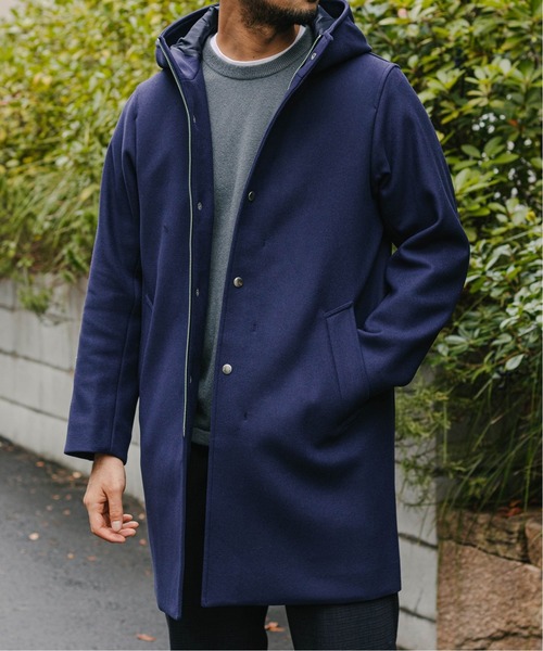 EDIFICE（エディフィス）の「140s メルトン フードコート（ダッフル