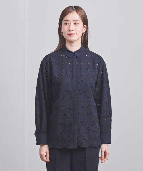 UNITED ARROWS（ユナイテッドアローズ）の「スカラップレース シャツ