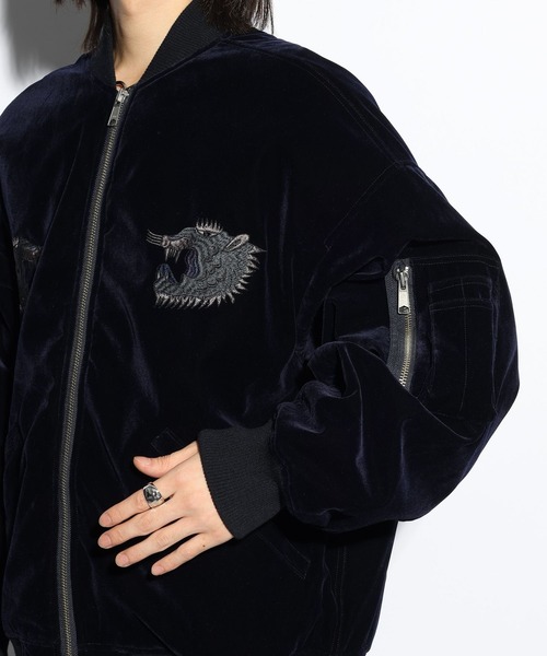 HARE（ハレ）の「【HARE×hxcyyd】スーベニアブルゾン(HARE)（ブルゾン