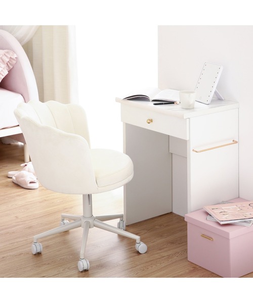 シェル デスクチェア ホワイト（家具）｜Francfranc（フランフラン）の