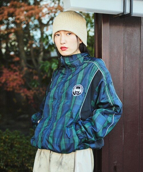 UMBRO×FREAK'S STORE Pattern Nylon Jacket UMBRO/別注 Pattern Nylon