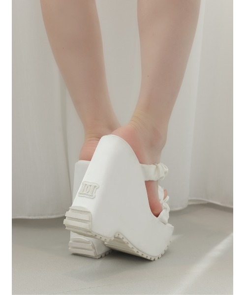 サテンプラットフォームサンダル（サンダル）｜Darich（ダーリッチ）の