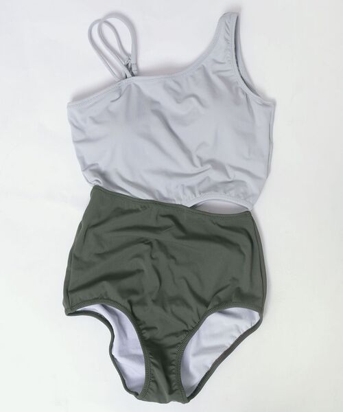 SHIPS（シップス）の「Wai:ワンショルダーSWIM WEAR◇（水着）」 - WEAR