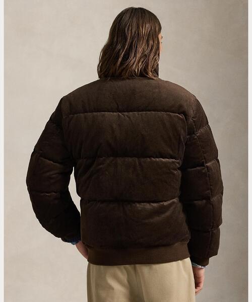 コーデュロイ ダウン ジャケット（ダウンジャケット/コート）｜POLO