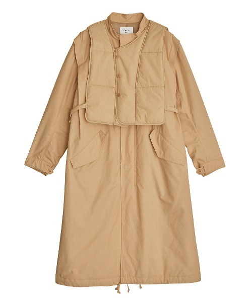 Ameri（アメリ）の「MANY WAY QUILT MODS COAT（モッズコート）」 - WEAR