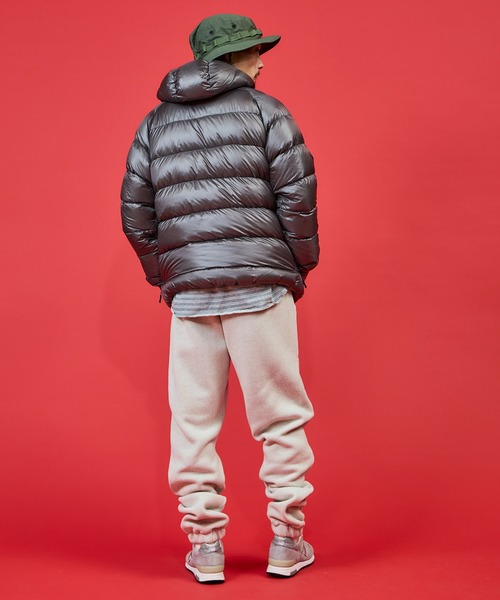 TRAIL BUM】 X 【NANGA】NOT BAD DOWN HOODIE/ ノットバッドダウンフー