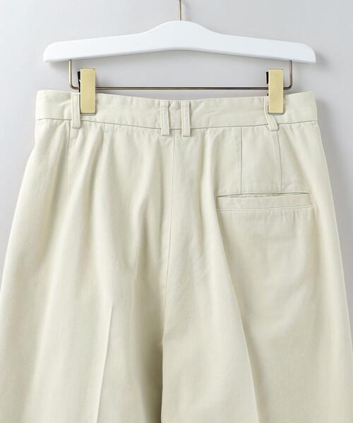 6（ロク）の「＜6(ROKU)＞COTTON RAYON BIG PANTS/パンツ（チノパンツ