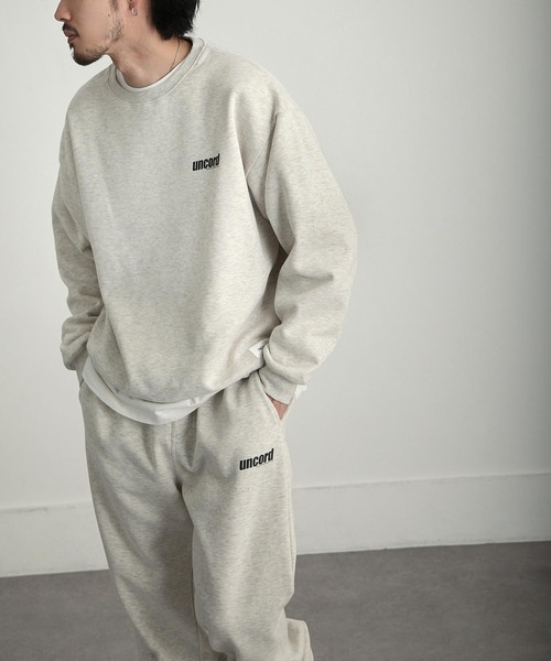 セール】【UNCORD】 CHEST ONE POINT LOGO SWEAT/ブランドロゴ ワン