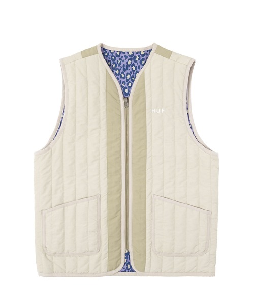 HUF（ハフ）の「CHEATA REVERSIBLE LINER VEST / HUF ベスト