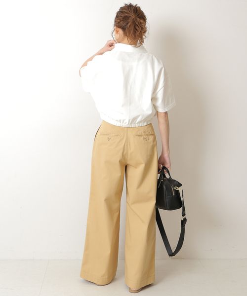 Spick & Span（スピックアンドスパン）の「ライトツイルワイドパンツ
