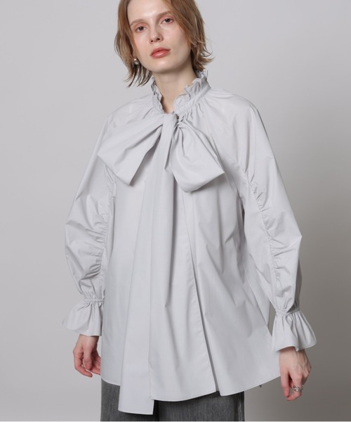 CADUNE（カデュネ）の「ビッグボウタイブラウス（シャツ/ブラウス
