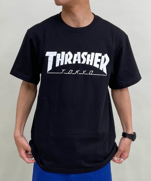 セール】【ムラサキスポーツ限定】THRASHER/スラッシャー TOKYOロゴ