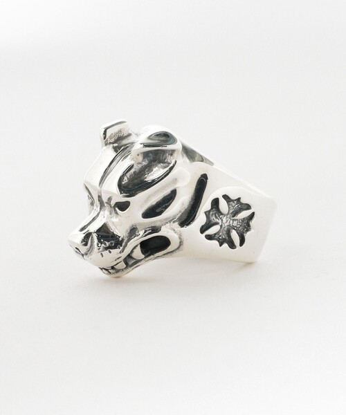 セール】R327 - Large Dog Head Ring（リング）｜BILL WALL LEATHER