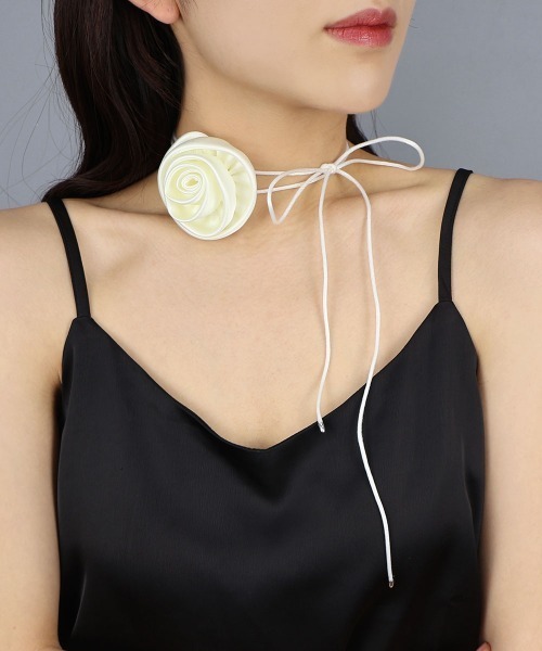 セール】ローズ チョーカーネックレス（チョーカー）｜CEMONEMO