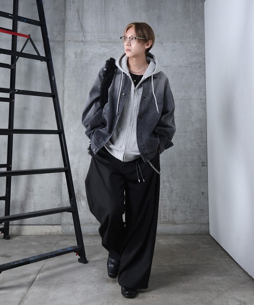 新色追加】 ビッグシルエット ヴィンテージライク ケミカルウォッシュ