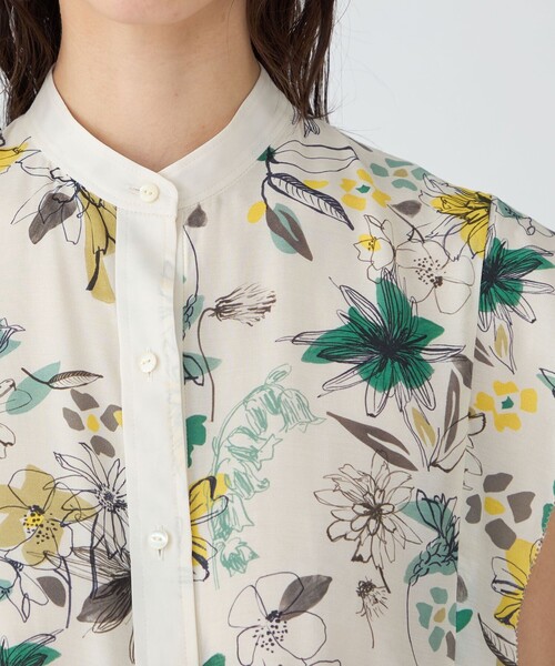 トリビュートフラワー ピコカットスリーブブラウス（シャツ/ブラウス