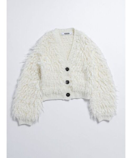 VEQUM】HAND KNIT CARDIGAN（カーディガン/ボレロ）｜VEQUM（VEQUM）の