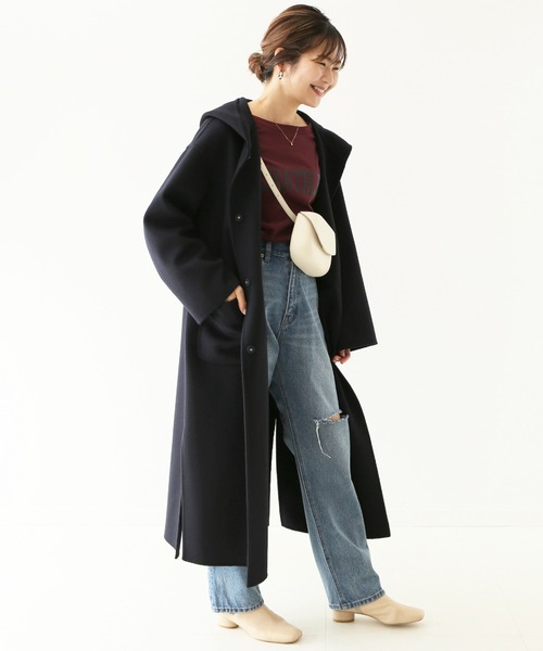 SLOBE IENA（スローブイエナ）の「HAMILTONダブルフェイスウールロング