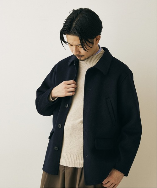 セール】リバーウール ハーフコート（ピーコート）｜417 EDIFICE