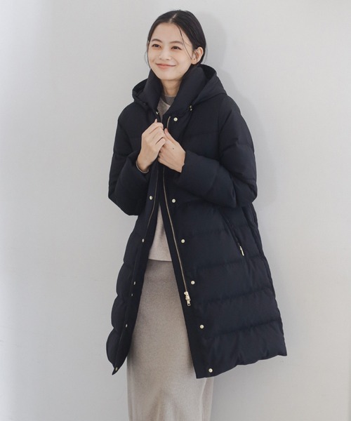 セール】【ビームスの百名品】河田 ロング ダウンコート （S～L