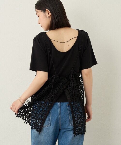 Omekashi（オメカシ）の「レースオーバーキャミソール（キャミソール