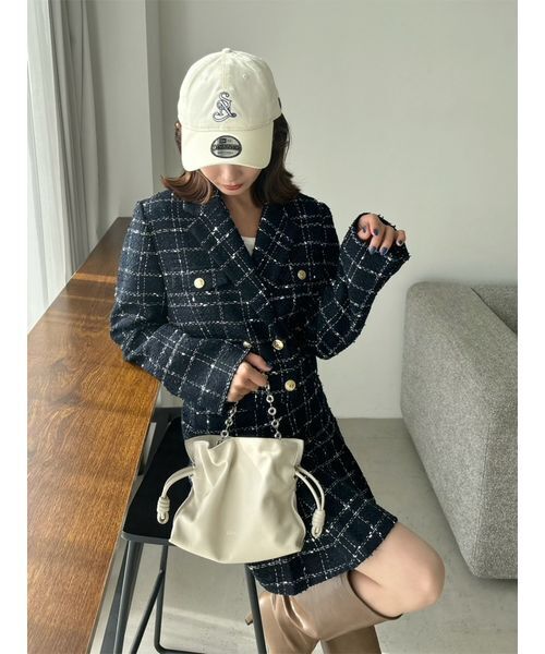 バリエツイードジャケット（テーラードジャケット）｜SNIDEL