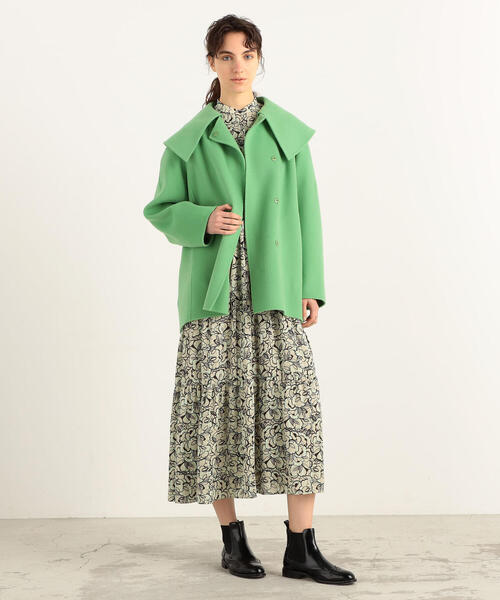 BALLSEY（ボールジィ）の「ウールビーバーメルトン ビッグカラーコート