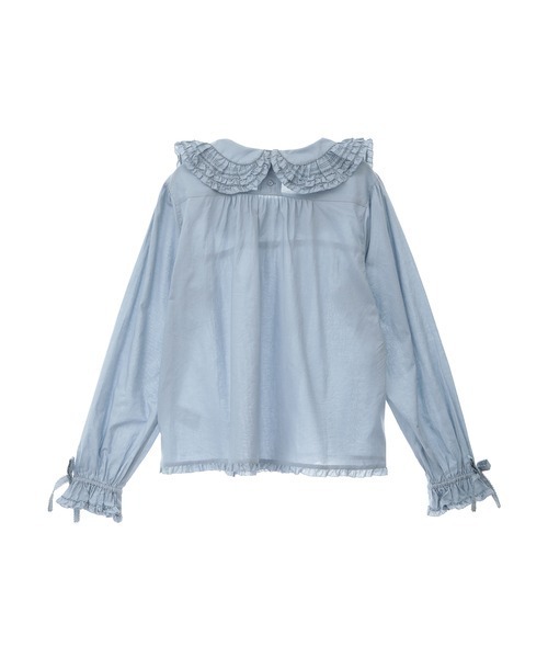 PINK HOUSE（ピンクハウス）の「リボンタイ付きローンブラウス（シャツ