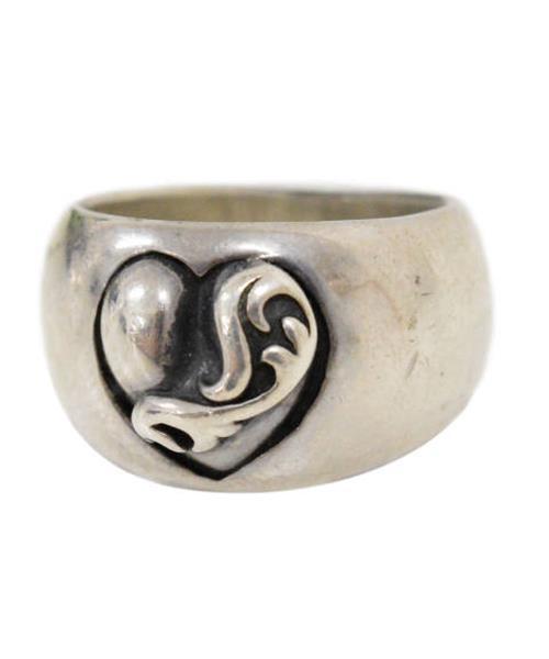 ブランド古着】ハートインバンドリング（リング）｜CHROME HEARTS