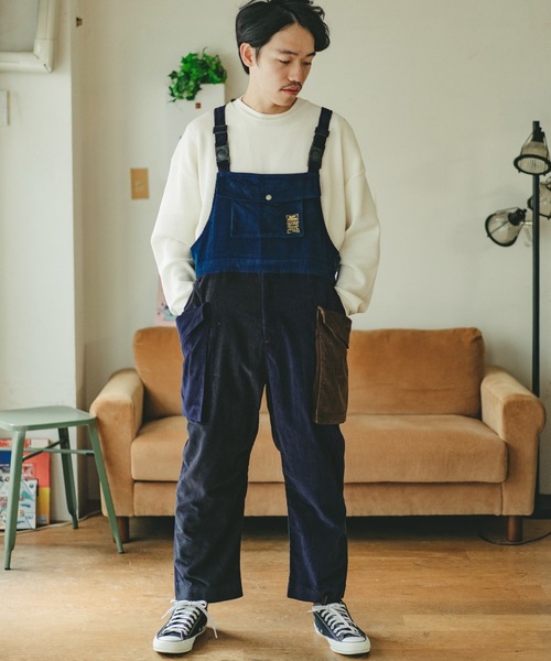 セール】モンスターポケット オーバーオール（サロペット