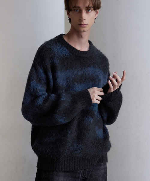 セール】【CLEL】Alpaca Blend Shaggy Knit / アルパカブレンド