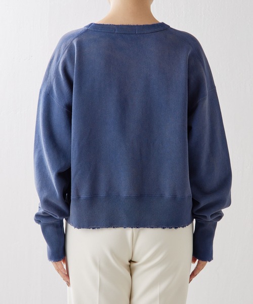 Whim Gazette（ウィムガゼット）の「ヴィンテージ加工裏毛プルオーバー