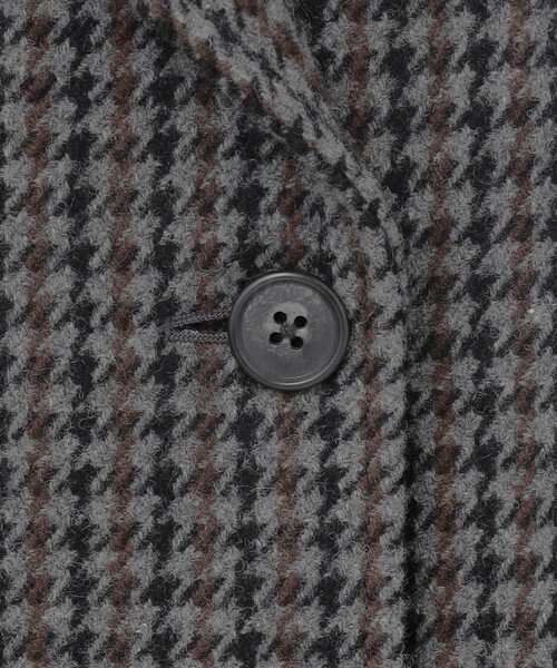 J.PRESS（ジェイプレス）の「ツイード チェック Pコート（ピーコート