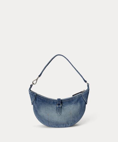 Polo ID デニム ミニ ショルダー バッグ（ショルダーバッグ）｜POLO