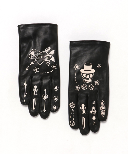 HYSTERIC GLAMOUR（ヒステリックグラマー）の「TATTOOプリントレザー